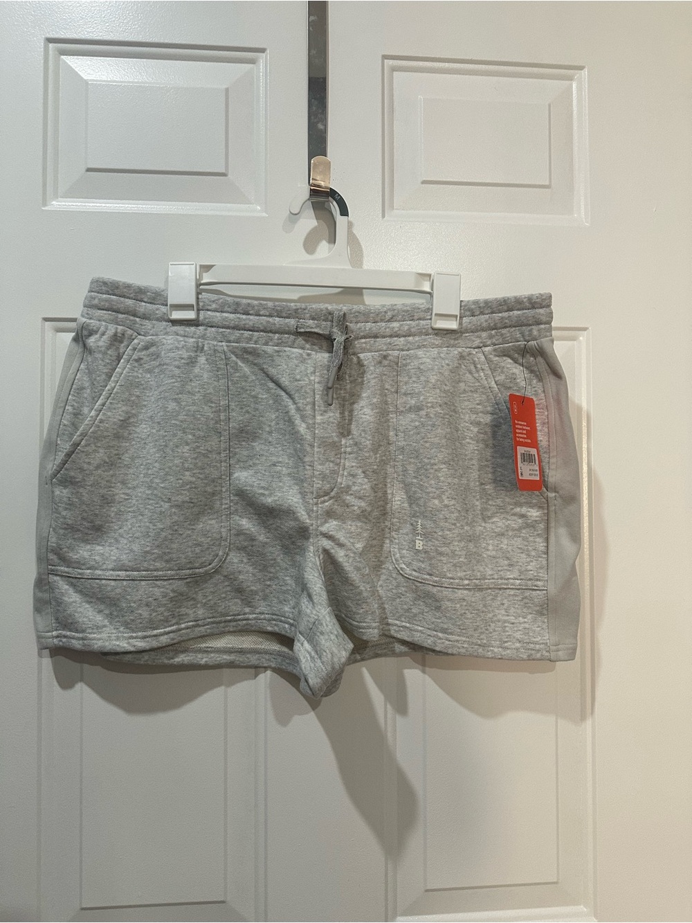Bass Outdoor Light Gray Athletic Fleece Shorts